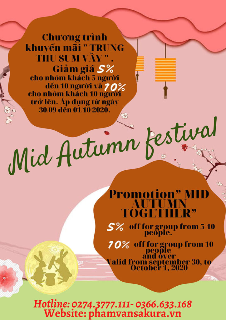 Promotion “MID AUTUMN TOGETHER”